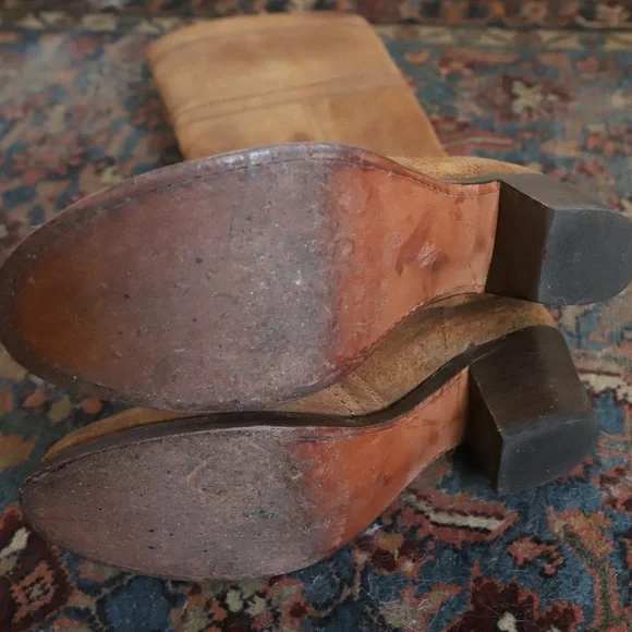 Frye Jane Oiled Suede boots size 8.5 - Picture 4 of 5